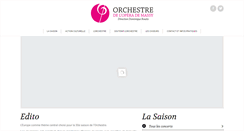Desktop Screenshot of orchestredemassy.com