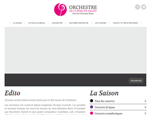 Tablet Screenshot of orchestredemassy.com